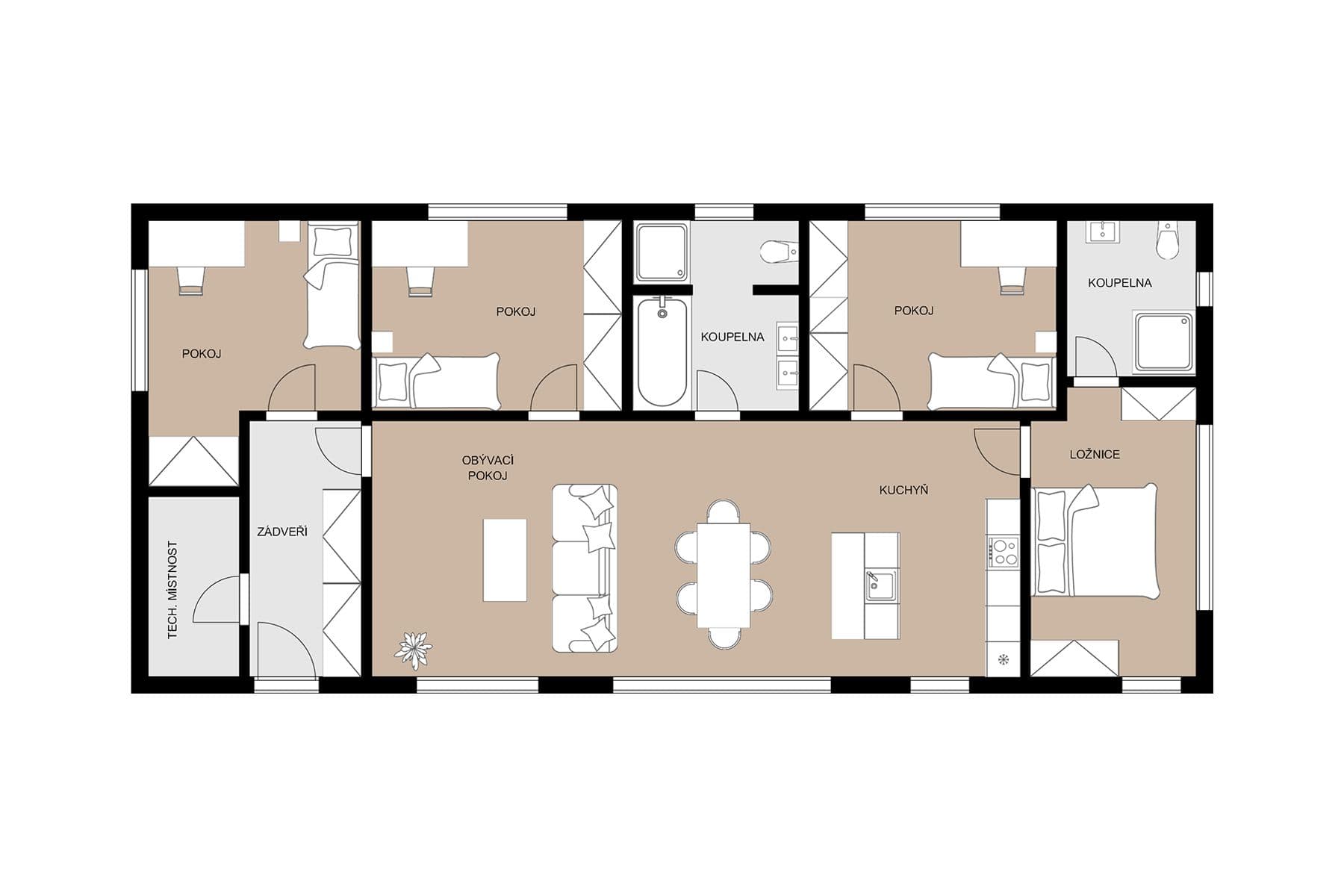 Prodej domu 115 m², pozemek 3.301 m², Chlum, Liberecký kraj Prodej domu 115 m², pozemek 3.301 m², Chlum, Liberecký kraj