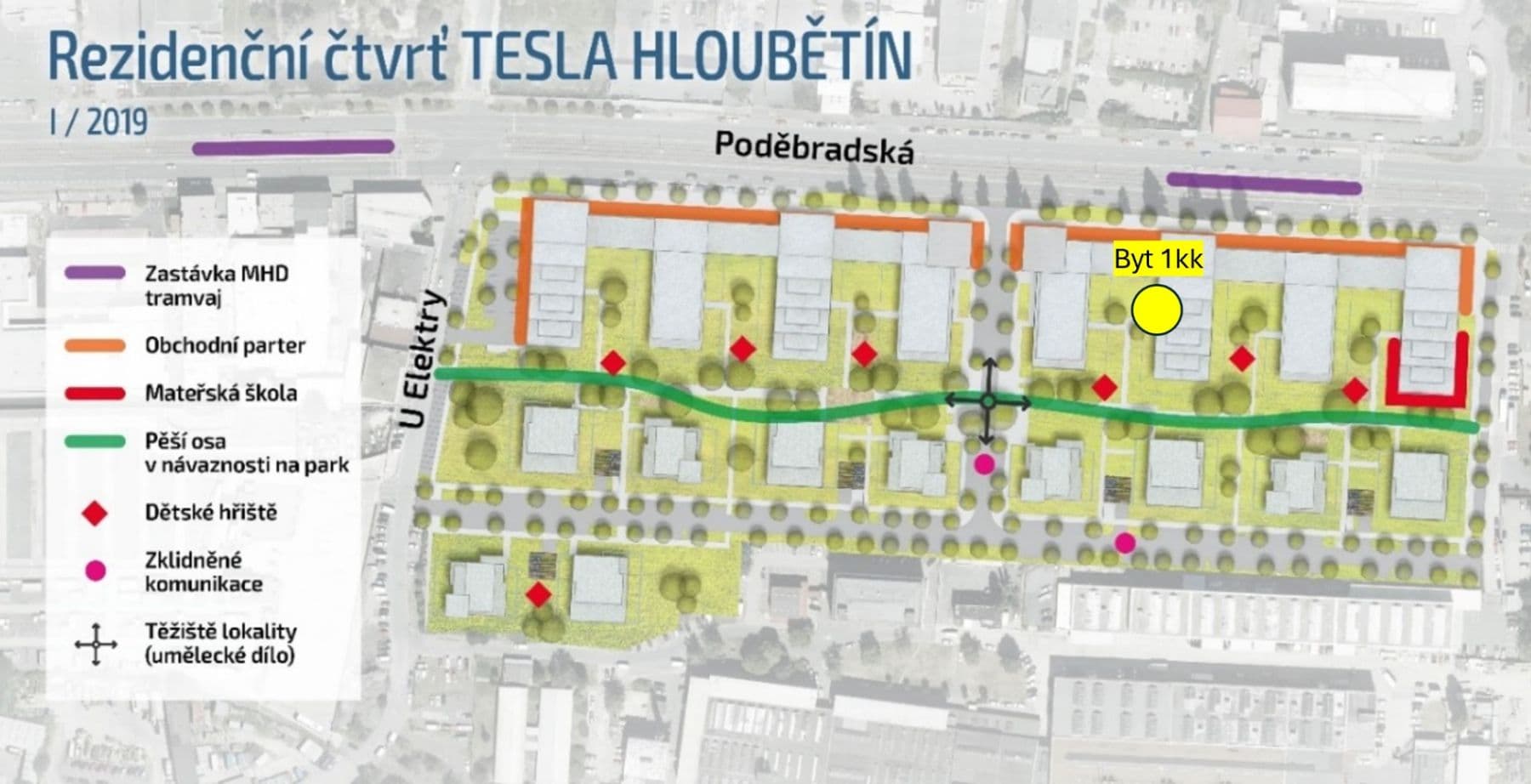 Prodej bytu 1+kk 33 m², Poděbradská, Praha, Praha Prodej bytu 1+kk 33 m², Poděbradská, Praha, Praha