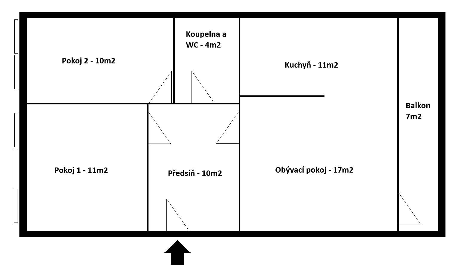 Pronájem bytu 3+kk 63 m², Kotorská, Praha, Praha Pronájem bytu 3+kk 63 m², Kotorská, Praha, Praha