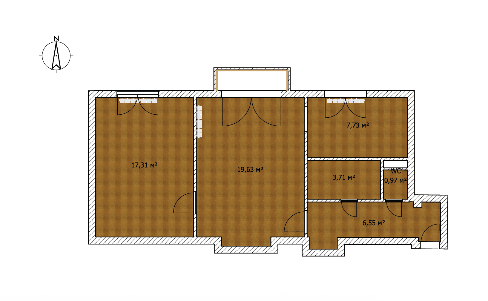 Prodej bytu 2+1 56 m², Spojovací, Praha, Praha Prodej bytu 2+1 56 m², Spojovací, Praha, Praha