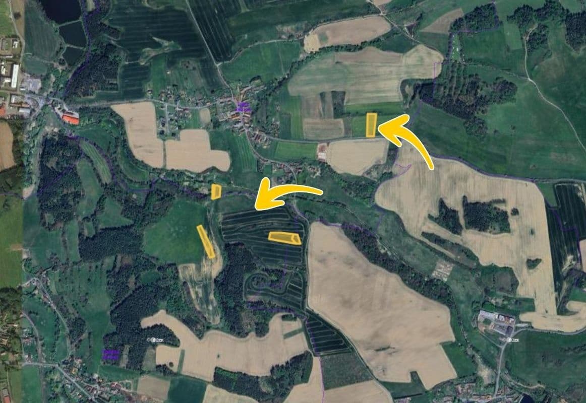 Prodej pozemku 13.318 m², Třebčice, Plzeňský kraj Prodej pozemku 13.318 m², Třebčice, Plzeňský kraj