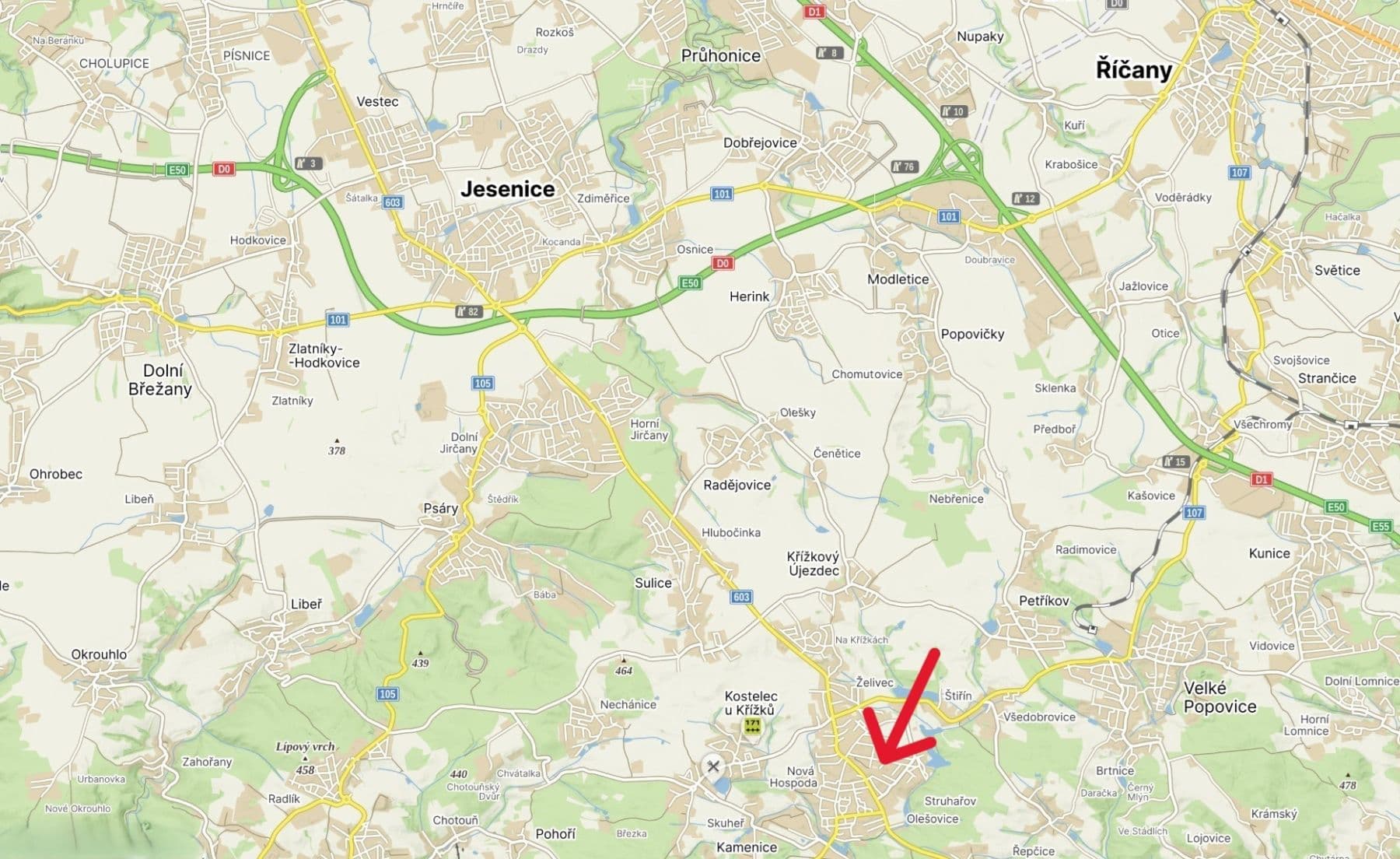 Prodej pozemku 2.466 m², Na Vyhlídce, Kamenice, Středočeský kraj Prodej pozemku 2.466 m², Na Vyhlídce, Kamenice, Středočeský kraj