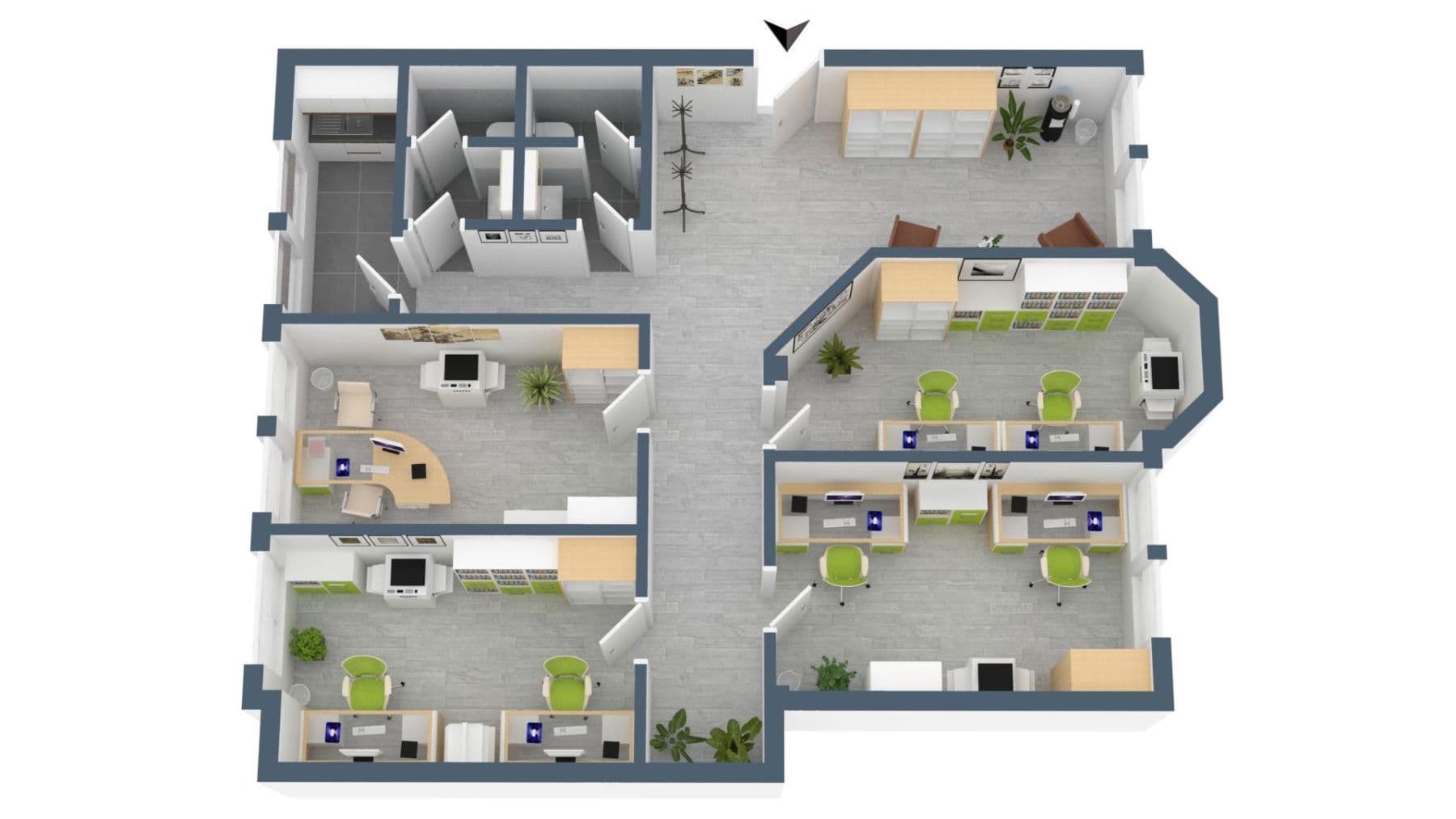 Pronájem kanceláře 106 m², Steinstraße 10, Anklam, Mecklenburg-Vorpommern Pronájem kanceláře 106 m², Steinstraße 10, Anklam, Mecklenburg-Vorpommern