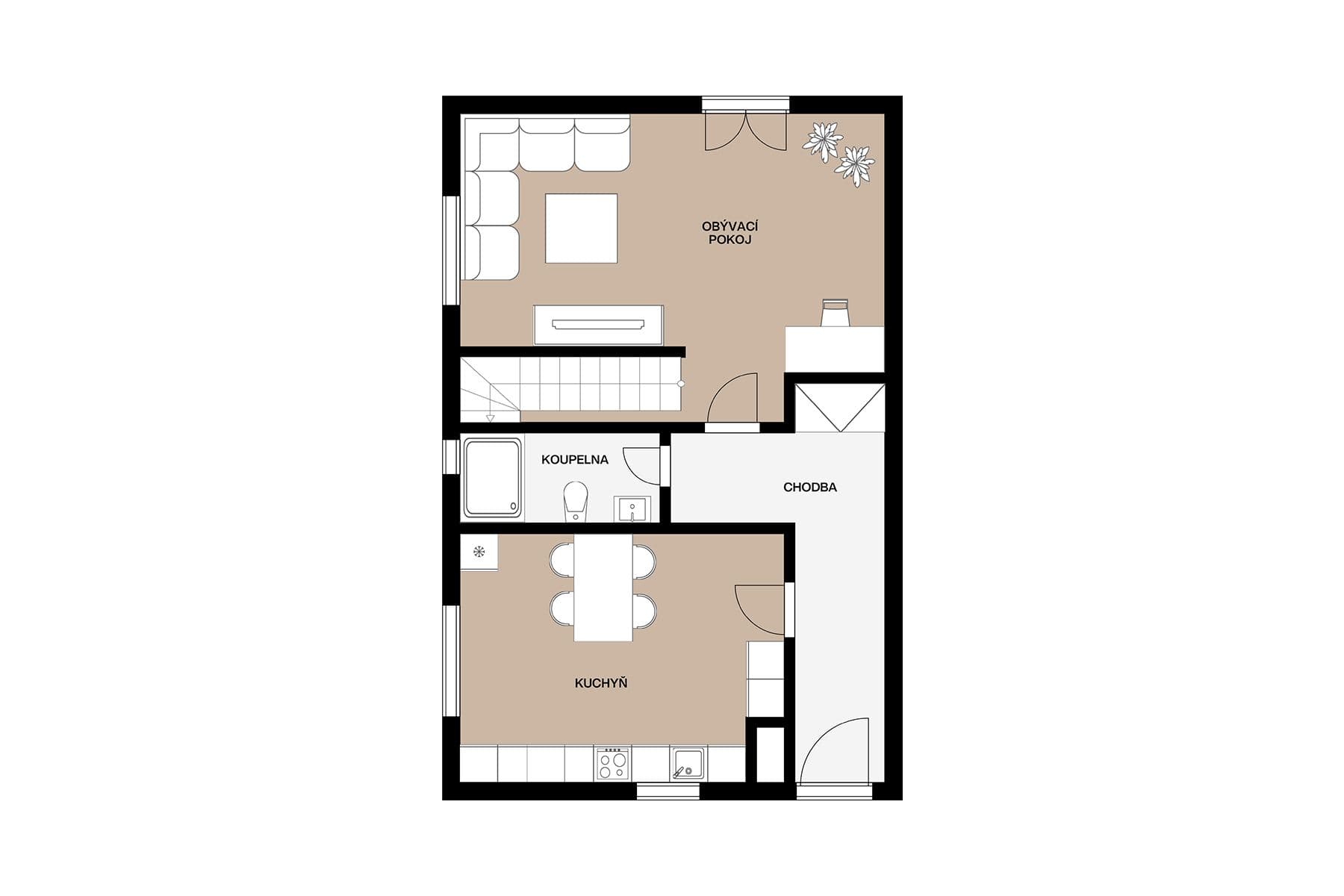 Prodej domu 171 m², pozemek 371 m², Palouky, Hostivice, Středočeský kraj Prodej domu 171 m², pozemek 371 m², Palouky, Hostivice, Středočeský kraj