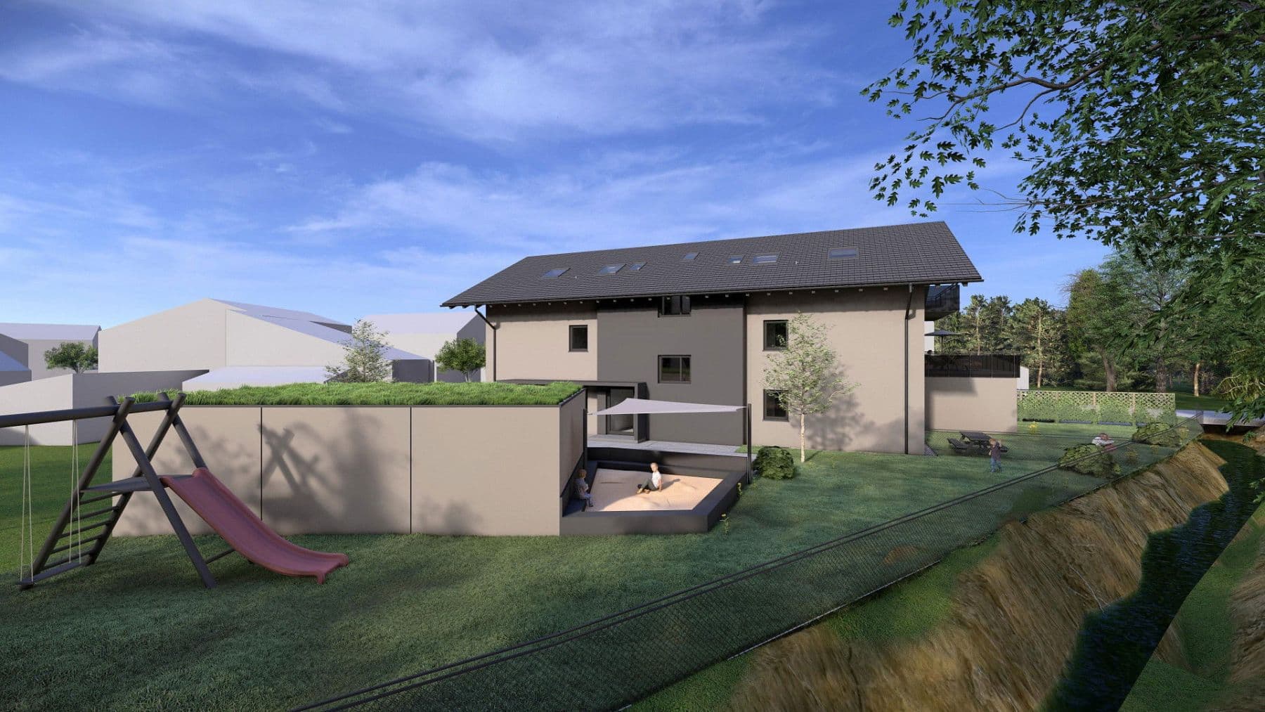 Prodej bytu 3+1 77 m², Holzstraße 4, Raubling, Bavorsko Prodej bytu 3+1 77 m², Holzstraße 4, Raubling, Bavorsko