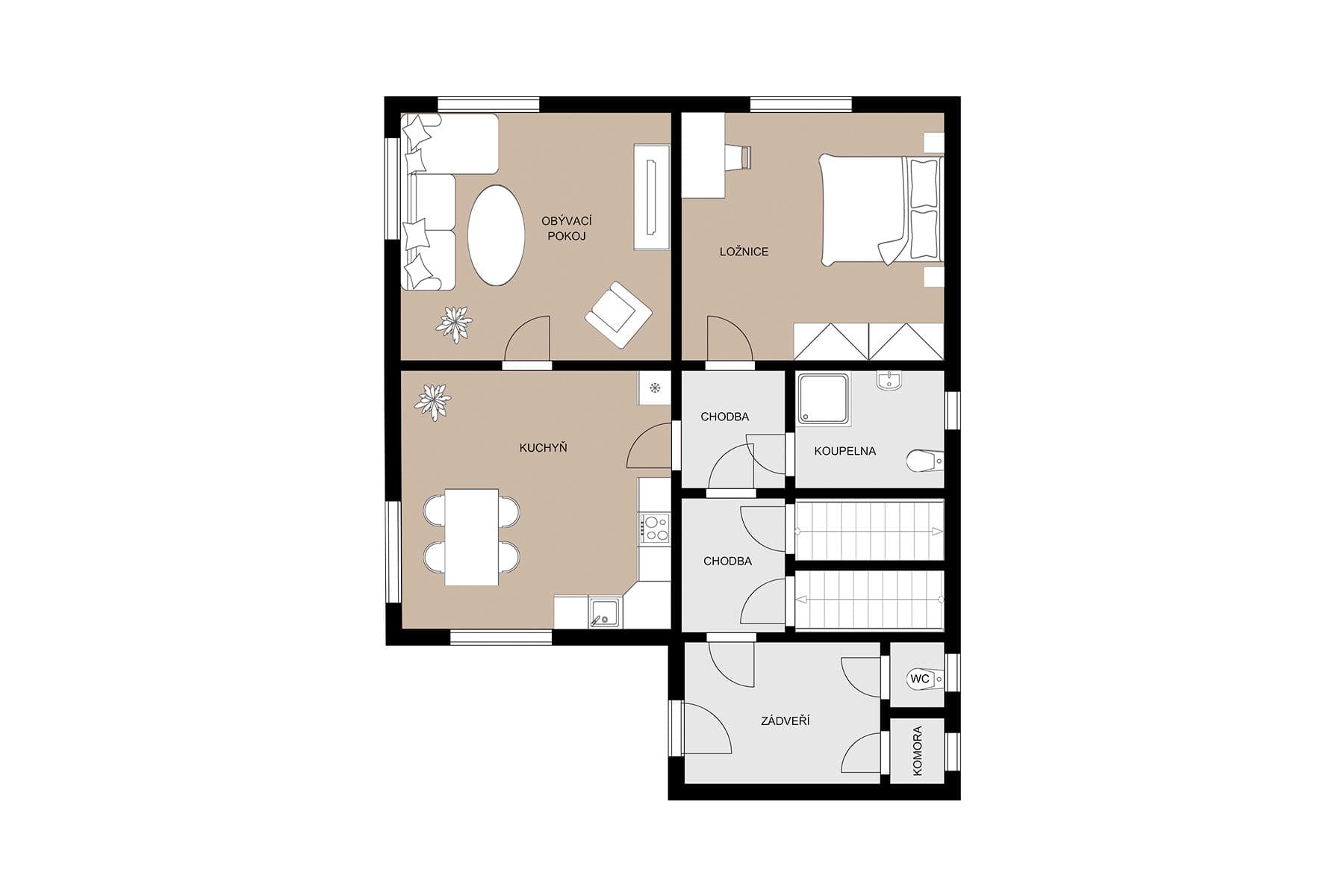 Prodej domu 160 m², pozemek 895 m², Nad Tratí, Vlašim, Středočeský kraj Prodej domu 160 m², pozemek 895 m², Nad Tratí, Vlašim, Středočeský kraj
