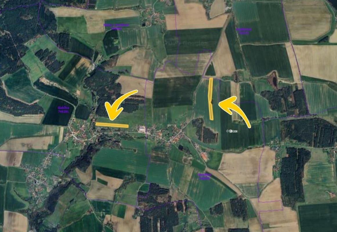 Prodej pozemku 26.883 m², Slabčice, Jihočeský kraj Prodej pozemku 26.883 m², Slabčice, Jihočeský kraj