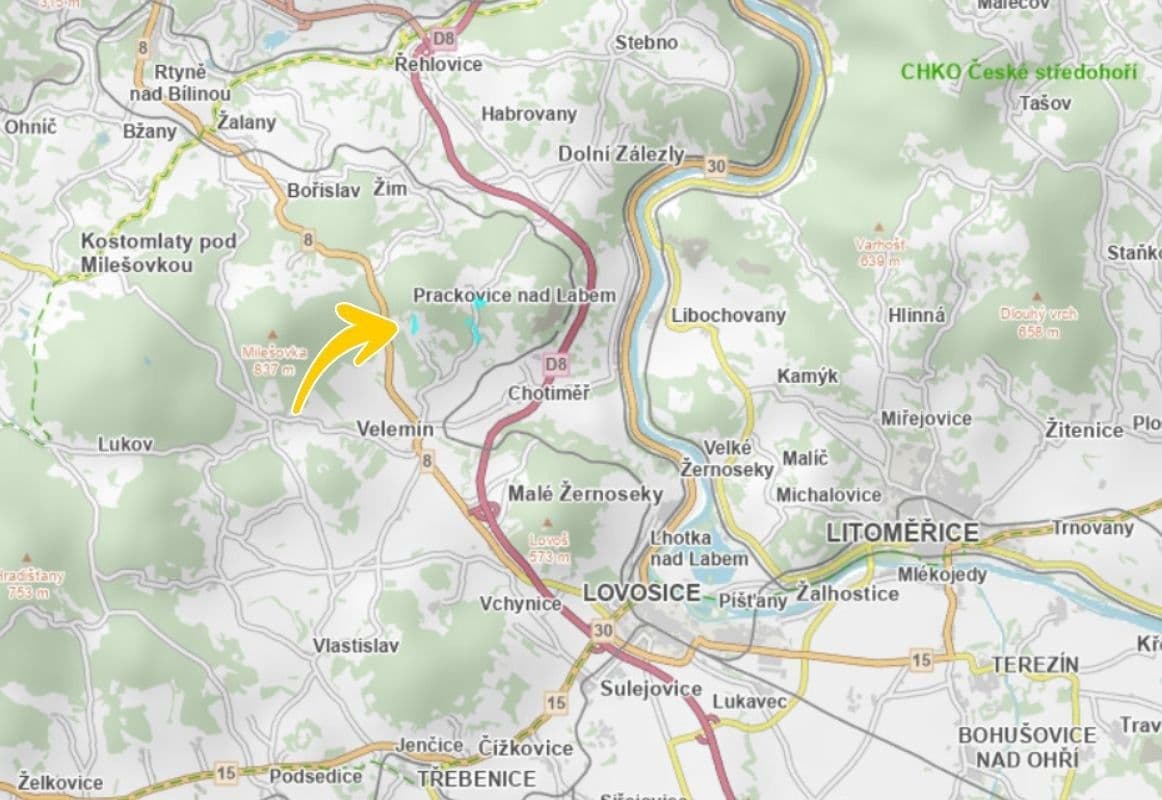 Prodej pozemku 116.519 m², Velemín, Ústecký kraj Prodej pozemku 116.519 m², Velemín, Ústecký kraj