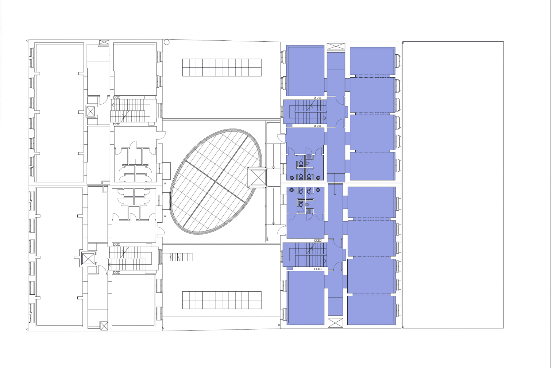 Pronájem kanceláře 320 m², Záhřebská, Praha, Praha Pronájem kanceláře 320 m², Záhřebská, Praha, Praha