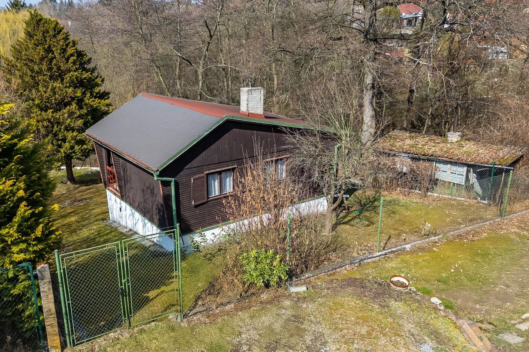 Prodej chaty, chalupy 50 m², pozemek 409 m², Psáry, Středočeský kraj Prodej chaty, chalupy 50 m², pozemek 409 m², Psáry, Středočeský kraj