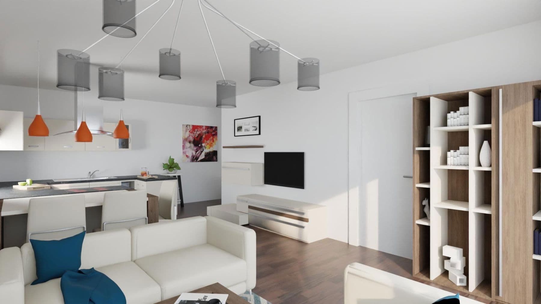 Pronájem bytu 2+1 75 m², Frankfurter Straße 17, Biebergemünd, Hessen Pronájem bytu 2+1 75 m², Frankfurter Straße 17, Biebergemünd, Hessen