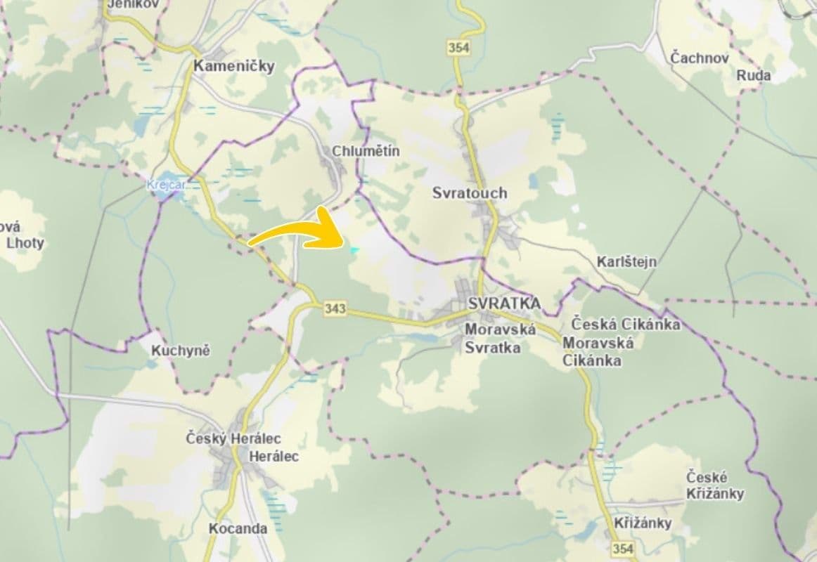 Prodej pozemku 4.330 m², Svratka, Kraj Vysočina Prodej pozemku 4.330 m², Svratka, Kraj Vysočina