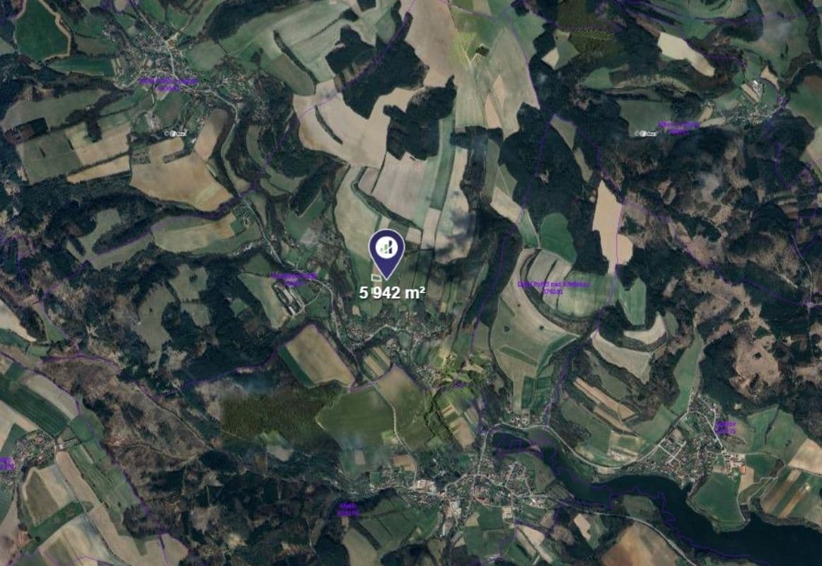 Prodej pozemku 5.942 m², Prostřední Poříčí, Jihomoravský kraj Prodej pozemku 5.942 m², Prostřední Poříčí, Jihomoravský kraj