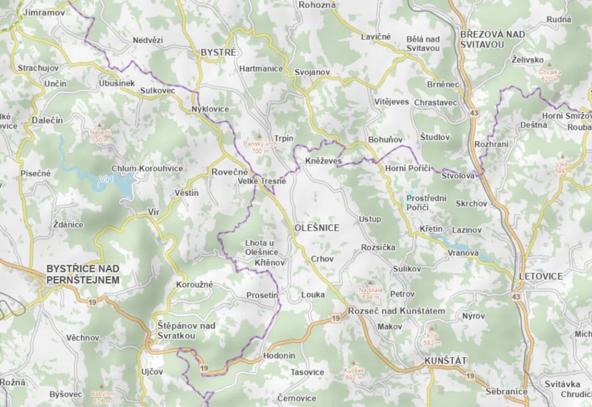 Prodej pozemku 5.942 m², Prostřední Poříčí, Jihomoravský kraj Prodej pozemku 5.942 m², Prostřední Poříčí, Jihomoravský kraj