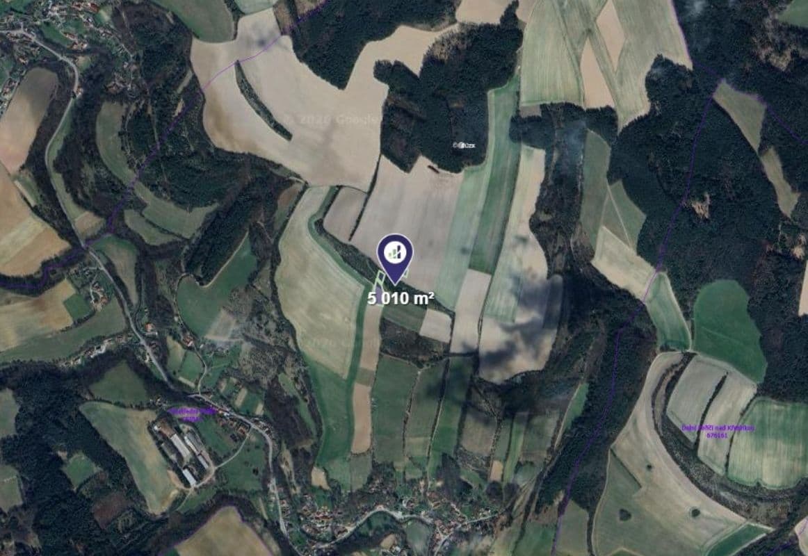 Prodej pozemku 5.010 m², Prostřední Poříčí, Jihomoravský kraj Prodej pozemku 5.010 m², Prostřední Poříčí, Jihomoravský kraj