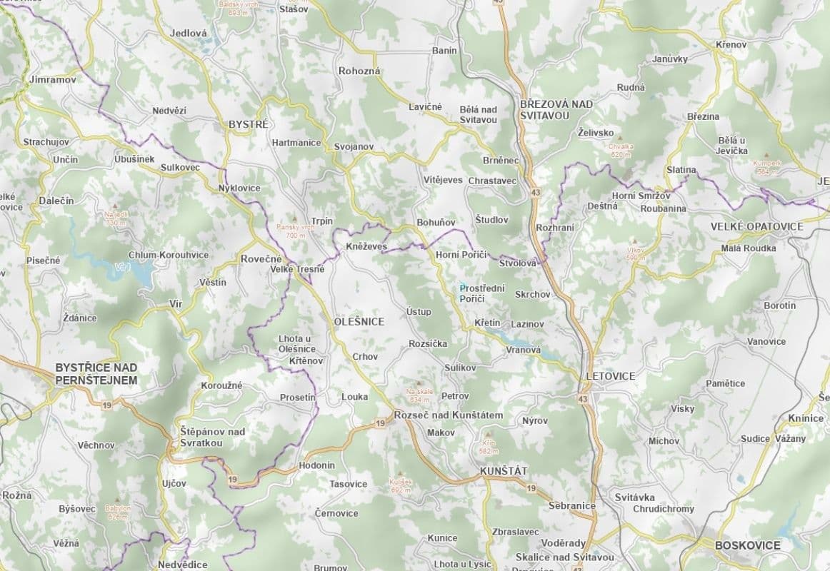 Prodej pozemku 1.229 m², Prostřední Poříčí, Jihomoravský kraj Prodej pozemku 1.229 m², Prostřední Poříčí, Jihomoravský kraj