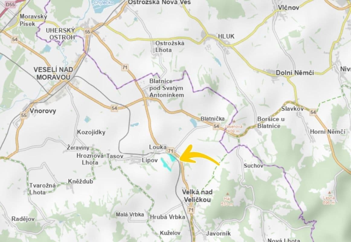 Prodej pozemku 5.254 m², Louka, Jihomoravský kraj Prodej pozemku 5.254 m², Louka, Jihomoravský kraj