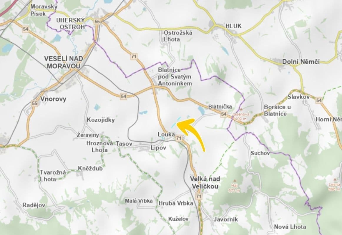 Prodej pozemku 3.797 m², Louka, Jihomoravský kraj Prodej pozemku 3.797 m², Louka, Jihomoravský kraj