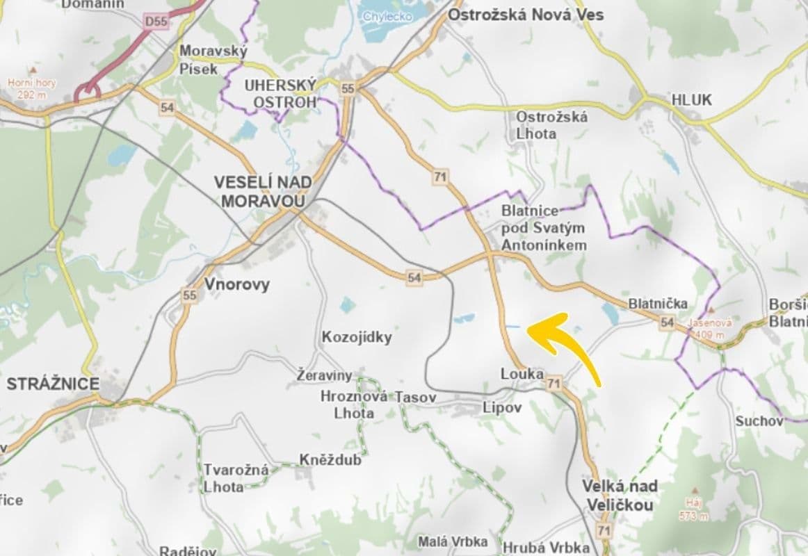Prodej pozemku 2.376 m², Lipov, Jihomoravský kraj Prodej pozemku 2.376 m², Lipov, Jihomoravský kraj