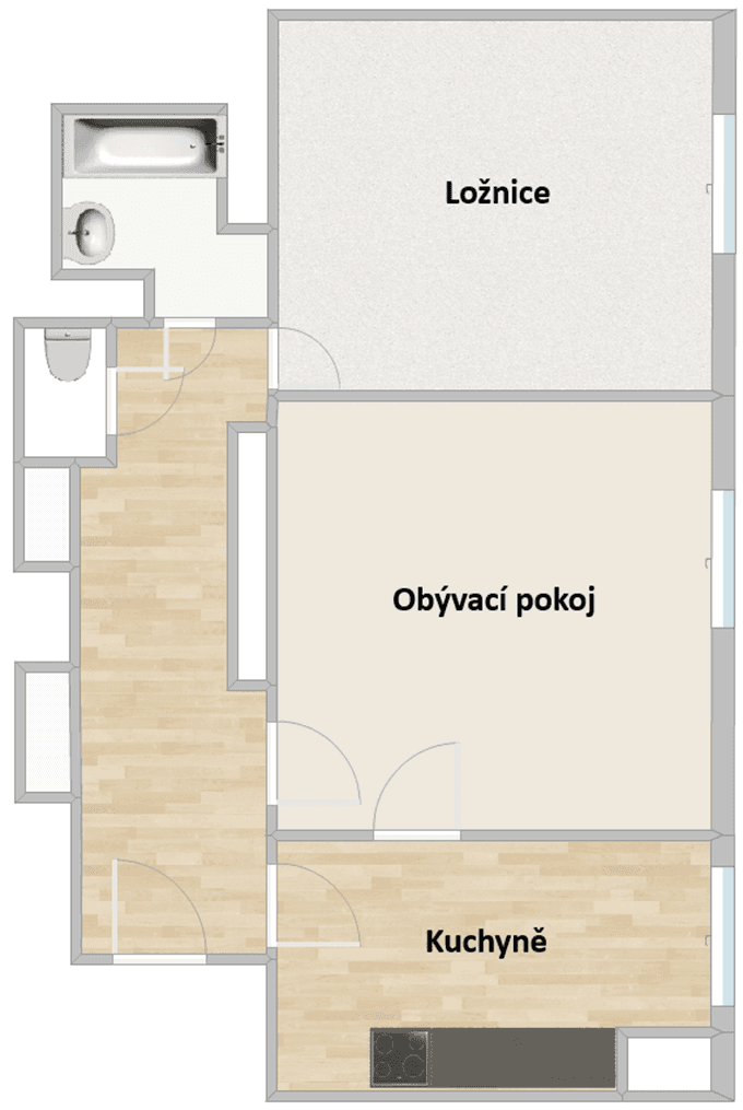 Pronájem bytu 2+1 62 m², Bohuslava Martinů, Ostrava, Moravskoslezský kraj Pronájem bytu 2+1 62 m², Bohuslava Martinů, Ostrava, Moravskoslezský kraj
