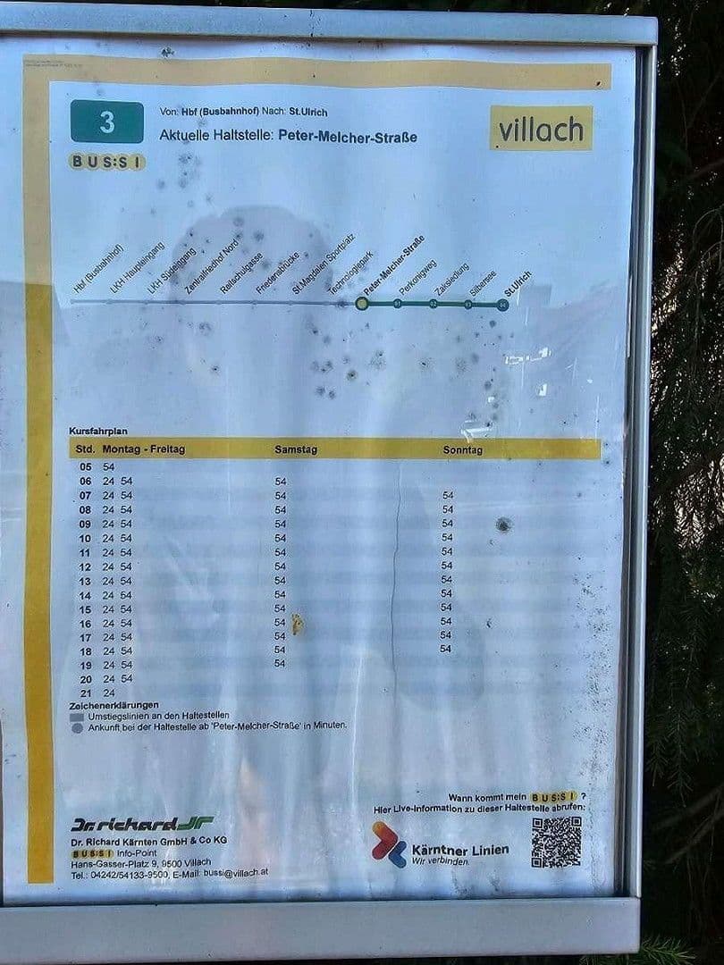Pronájem bytu 1+1 26 m², Dr. Schärf Straße 6, Villach - St.Magdalen, Korutany Pronájem bytu 1+1 26 m², Dr. Schärf Straße 6, Villach - St.Magdalen, Korutany