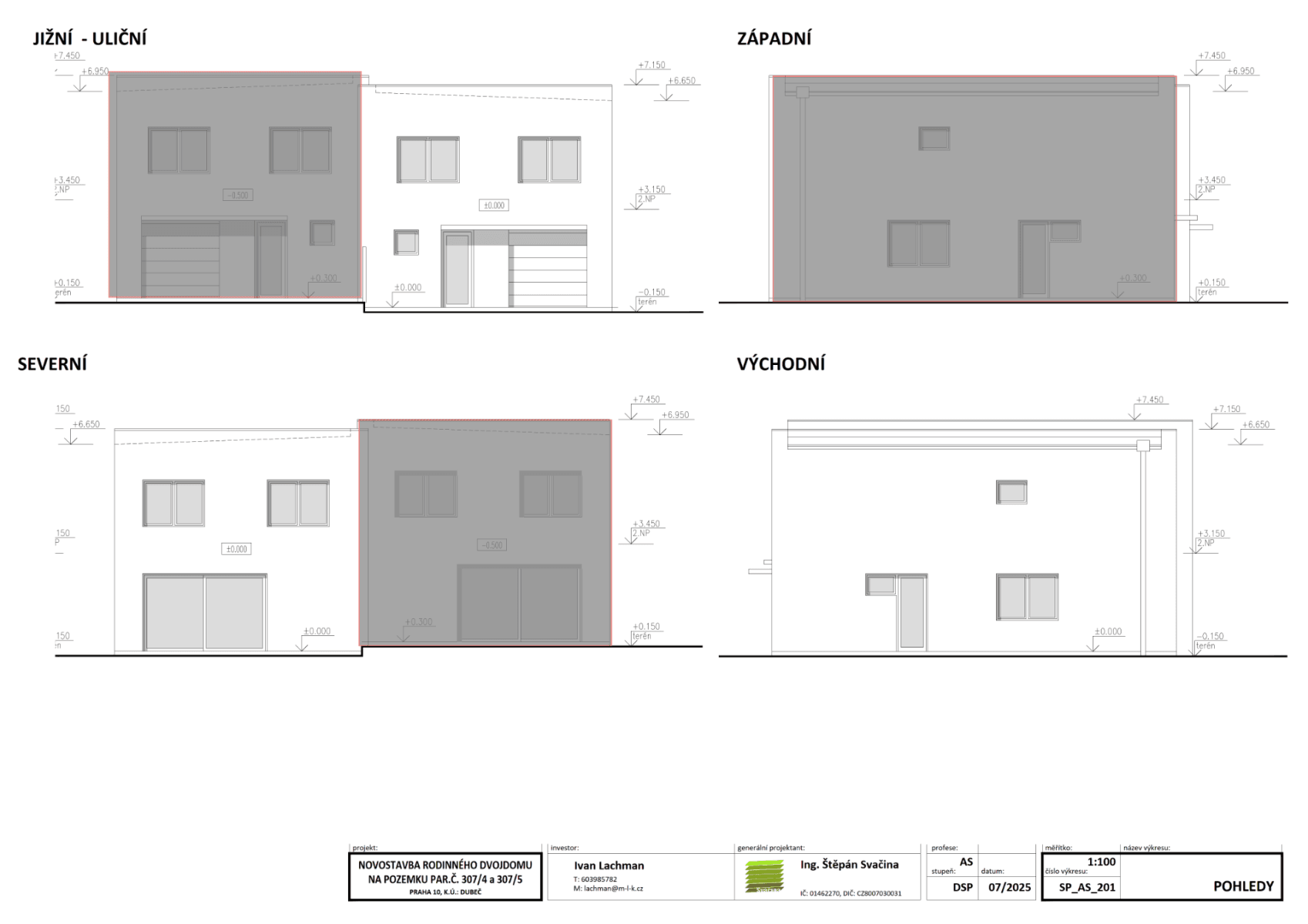 Prodej pozemku 328 m², Nepovolená, Praha, Praha Prodej pozemku 328 m², Nepovolená, Praha, Praha