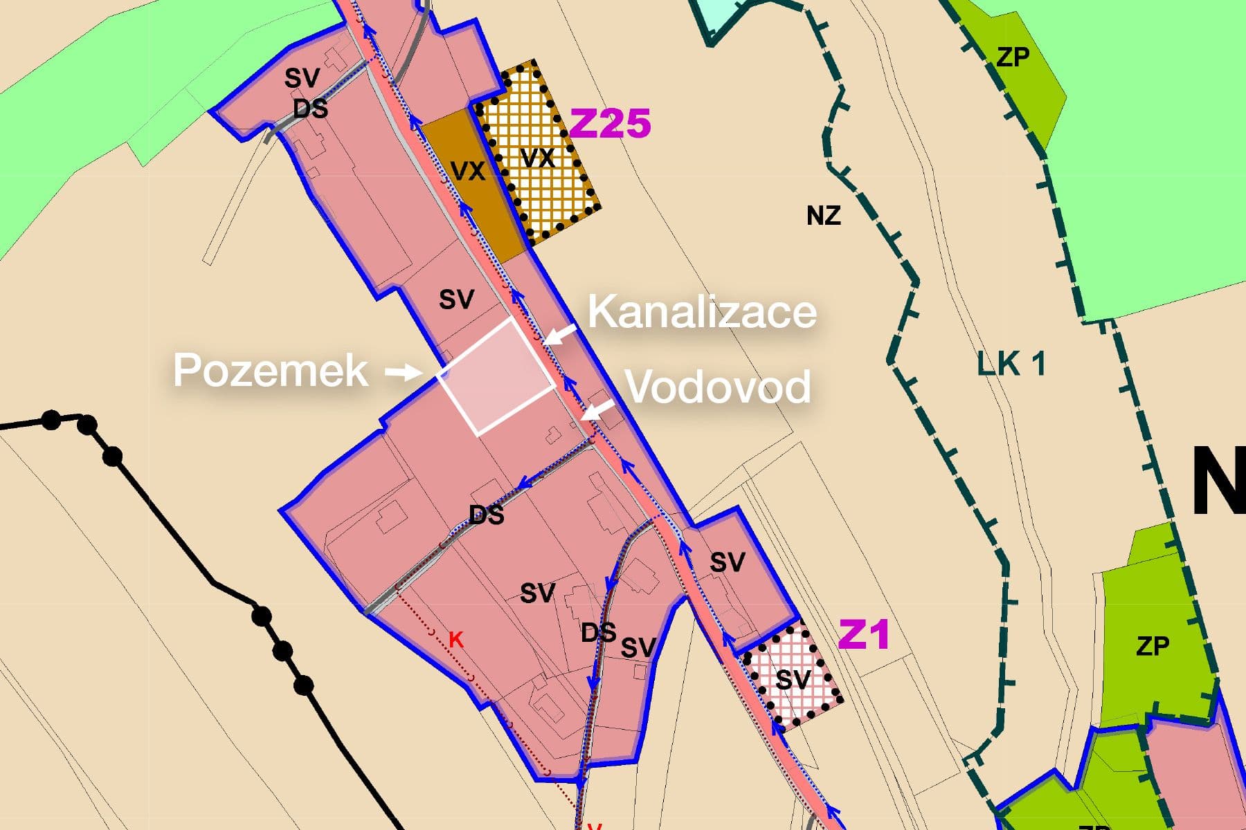 Prodej pozemku 1.559 m², Nová Ves, Jihomoravský kraj Prodej pozemku 1.559 m², Nová Ves, Jihomoravský kraj