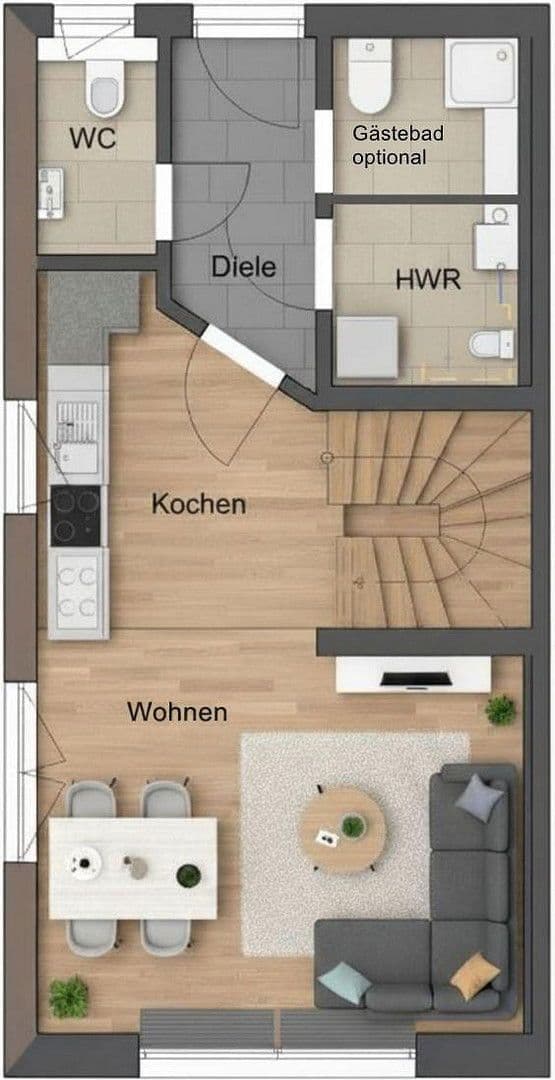 Prodej domu 122 m², pozemek 206 m², Gauting, Bavorsko Prodej domu 122 m², pozemek 206 m², Gauting, Bavorsko