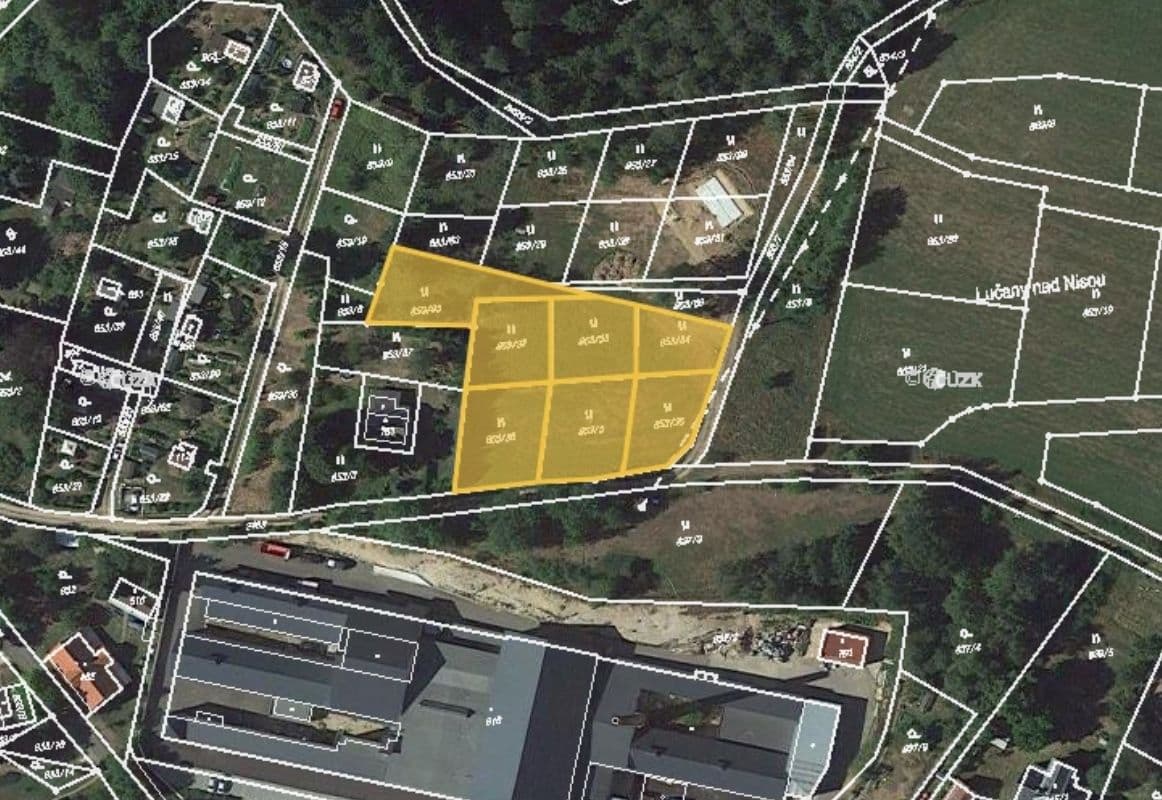 Prodej pozemku 2.801 m², Lučany nad Nisou, Liberecký kraj Prodej pozemku 2.801 m², Lučany nad Nisou, Liberecký kraj