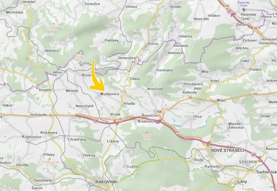 Prodej pozemku 5.018 m², Mutějovice, Středočeský kraj Prodej pozemku 5.018 m², Mutějovice, Středočeský kraj