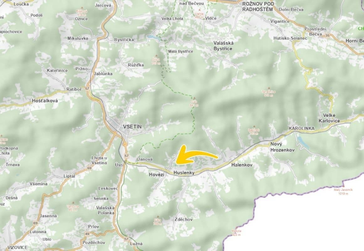 Prodej pozemku 4.815 m², Hovězí, Zlínský kraj Prodej pozemku 4.815 m², Hovězí, Zlínský kraj