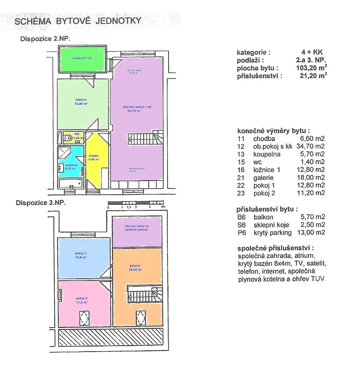 Prodej bytu 4+kk 103 m², Dvorská, Řitka, Středočeský kraj Prodej bytu 4+kk 103 m², Dvorská, Řitka, Středočeský kraj