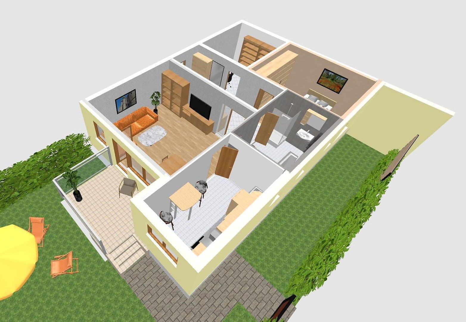 Prodej bytu 2+kk 66 m², Boskoopstr 26, Friedrichshafen, Bádensko-Württembersko Prodej bytu 2+kk 66 m², Boskoopstr 26, Friedrichshafen, Bádensko-Württembersko