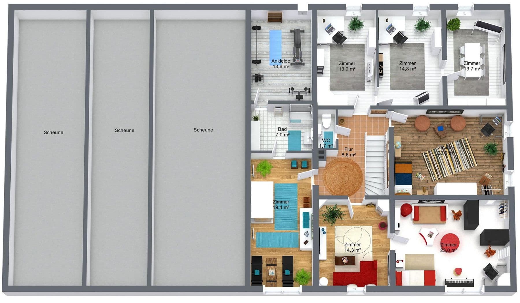 Prodej domu 310 m², pozemek 912 m², Morschen, Hessen Prodej domu 310 m², pozemek 912 m², Morschen, Hessen