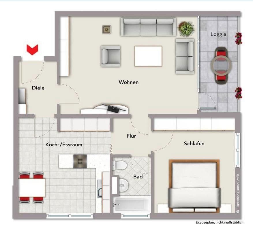 Prodej bytu 2+1 75 m², Taunusring 20, Wiesbaden, Hessen Prodej bytu 2+1 75 m², Taunusring 20, Wiesbaden, Hessen