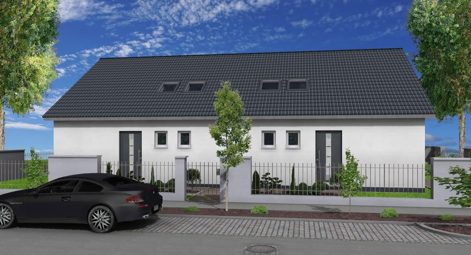 Prodej domu 116 m², pozemek 420 m², Kapellenstraße, Hofstetten, Bavorsko Prodej domu 116 m², pozemek 420 m², Kapellenstraße, Hofstetten, Bavorsko