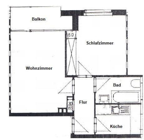 Pronájem bytu 2+1 50 m², Hamburg, Hamburg Pronájem bytu 2+1 50 m², Hamburg, Hamburg