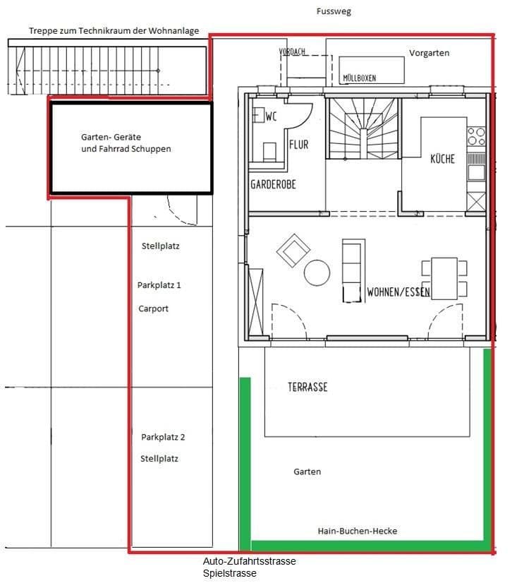 Prodej domu 141 m², pozemek 200 m², Flein, Bádensko-Württembersko Prodej domu 141 m², pozemek 200 m², Flein, Bádensko-Württembersko