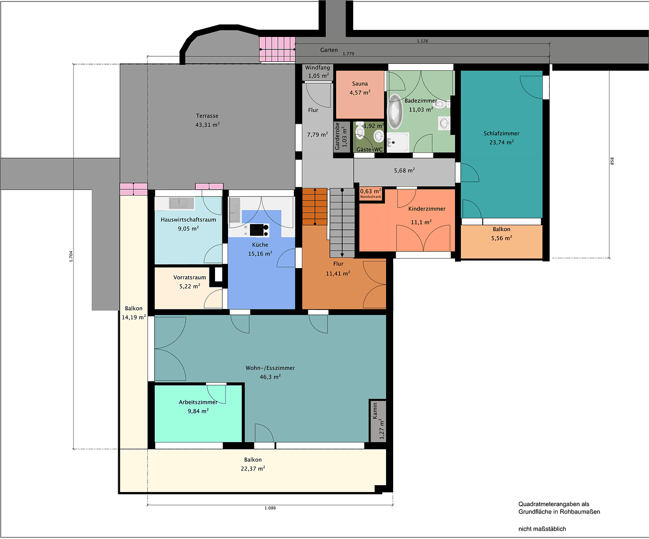 Prodej domu 408 m², pozemek 1.077 m², Martinstein, Porýní-Falc Prodej domu 408 m², pozemek 1.077 m², Martinstein, Porýní-Falc
