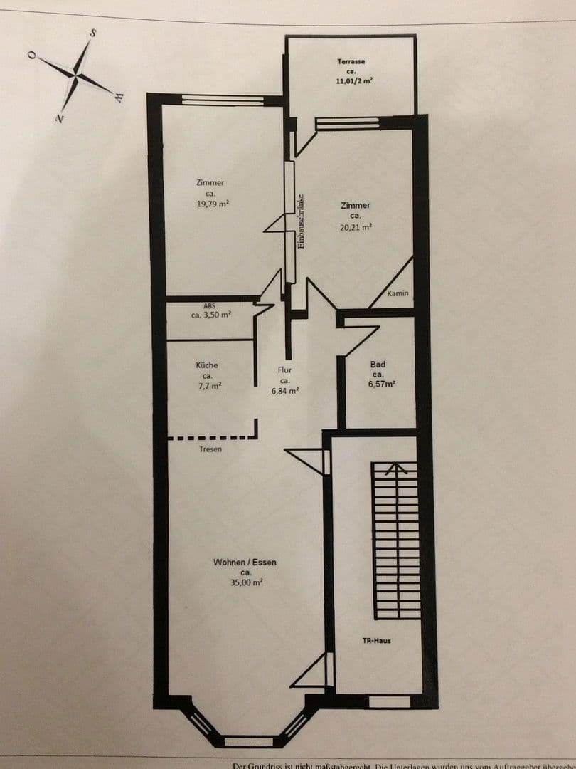 Pronájem bytu 3+1 107 m², Bremen, Bremen Pronájem bytu 3+1 107 m², Bremen, Bremen