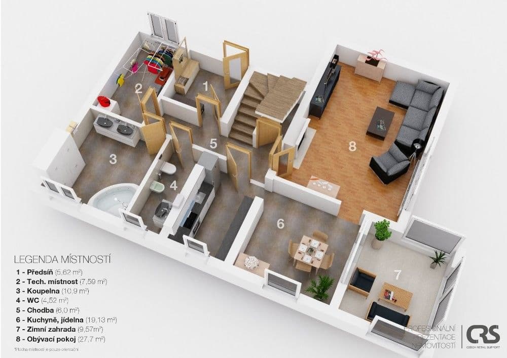 Prodej domu 284 m², pozemek 1.100 m², Dolany, Středočeský kraj Prodej domu 284 m², pozemek 1.100 m², Dolany, Středočeský kraj