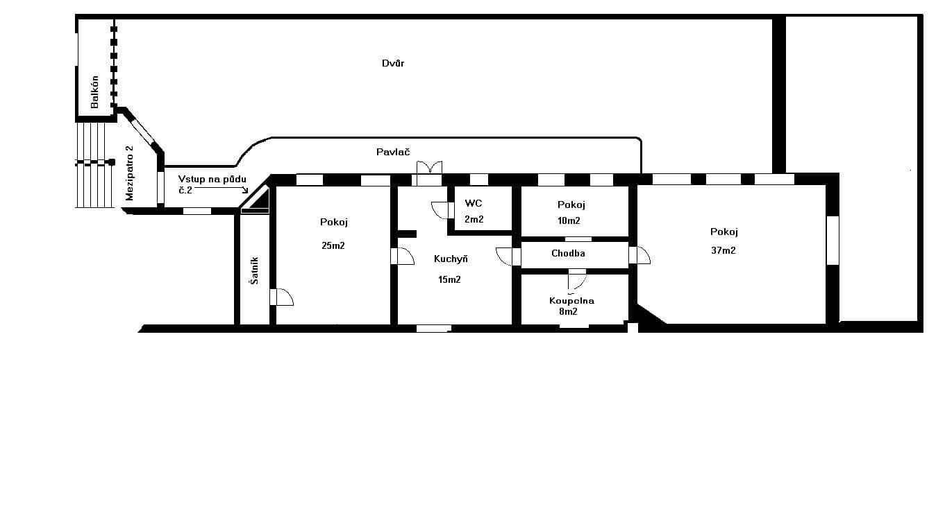 Pronájem bytu 3+1 98 m², Bratislavská, Brno, Jihomoravský kraj Pronájem bytu 3+1 98 m², Bratislavská, Brno, Jihomoravský kraj