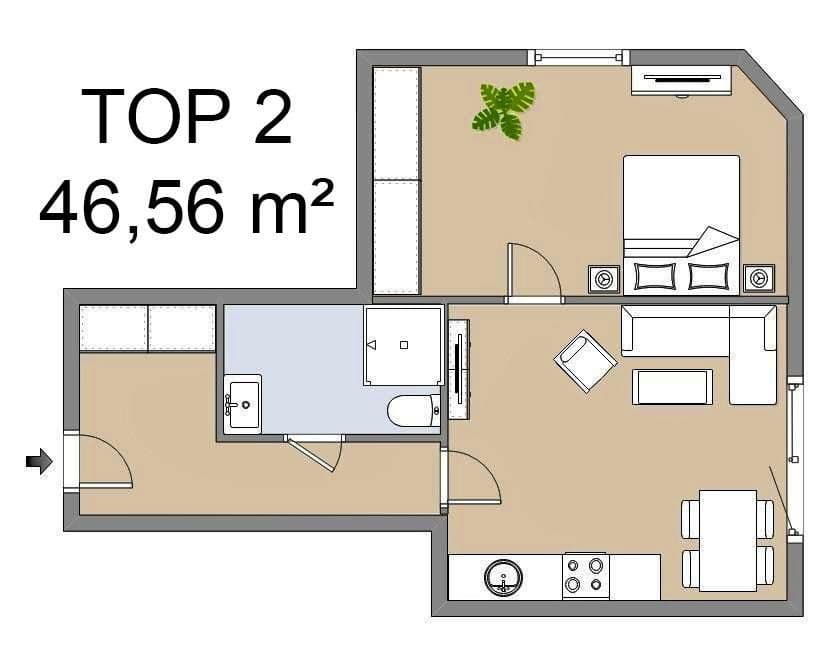 Prodej bytu 2+1 54 m², Retznei 20, Ehrenhausen, Štýrsko Prodej bytu 2+1 54 m², Retznei 20, Ehrenhausen, Štýrsko
