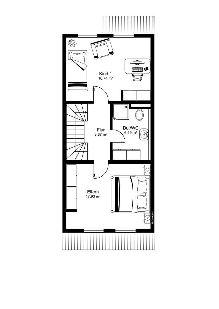 Prodej domu 126 m², pozemek 179 m², Eschenweg 41, Bamberg, Bavorsko Prodej domu 126 m², pozemek 179 m², Eschenweg 41, Bamberg, Bavorsko