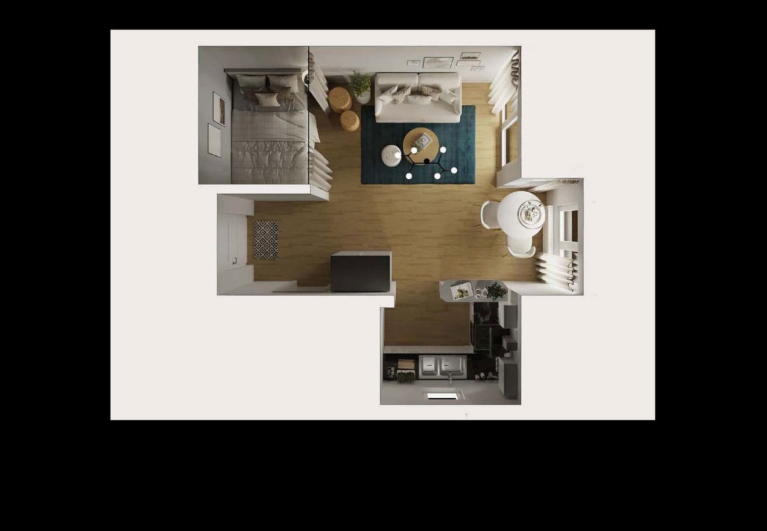 Pronájem bytu 1+1 29 m², Schanzstr. 63, Reutlingen, Bádensko-Württembersko Pronájem bytu 1+1 29 m², Schanzstr. 63, Reutlingen, Bádensko-Württembersko