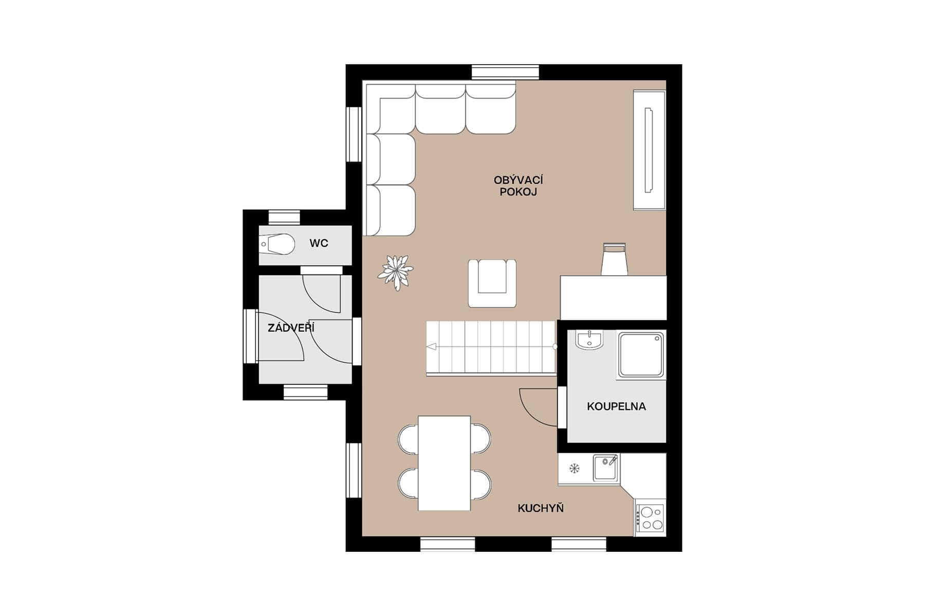 Prodej domu 110 m², pozemek 535 m², Křižíkova, Liberec, Liberecký kraj Prodej domu 110 m², pozemek 535 m², Křižíkova, Liberec, Liberecký kraj