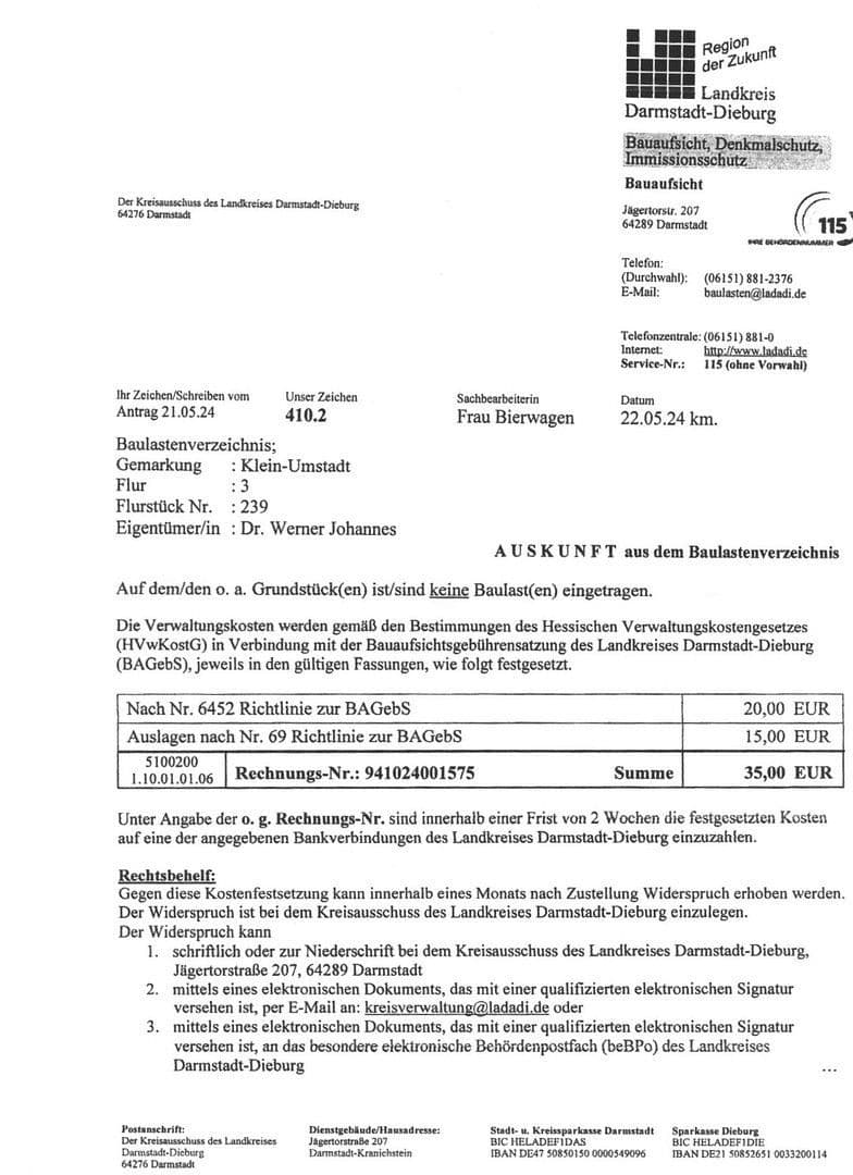 Prodej pozemku 548 m², Groß-Umstadt, Hessen Prodej pozemku 548 m², Groß-Umstadt, Hessen