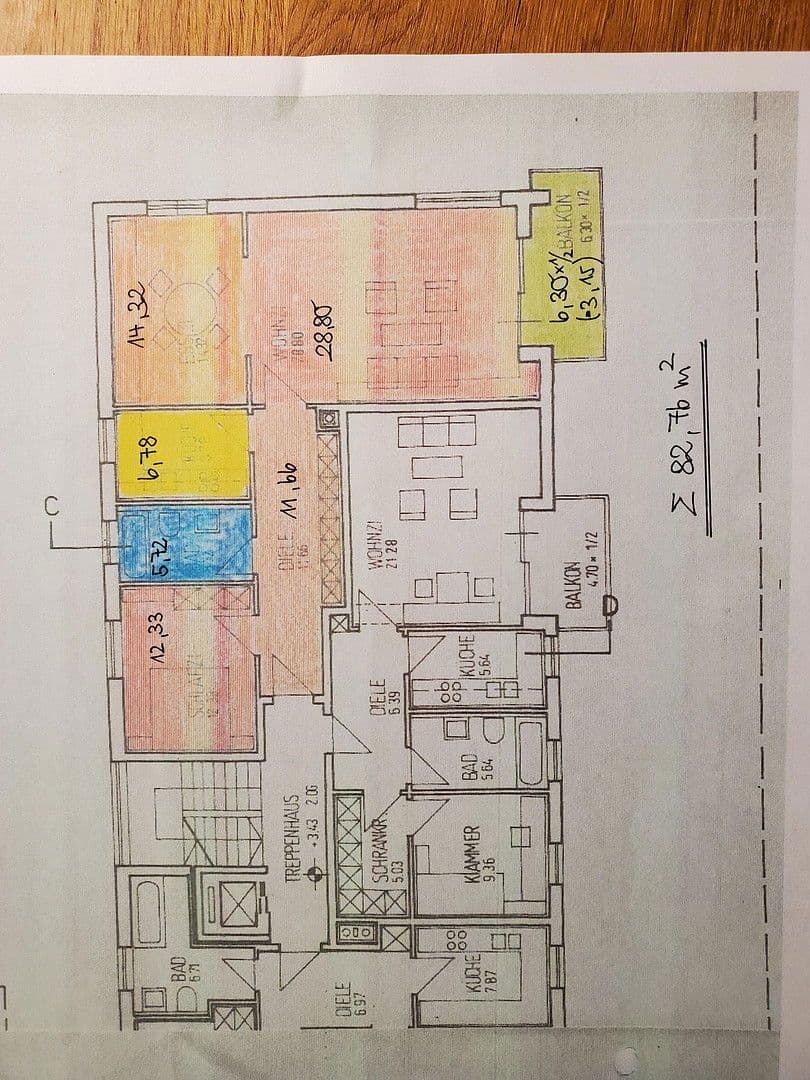 Prodej bytu 3+1 83 m², Groppstrasse 10, Chýžice, Bavorsko Prodej bytu 3+1 83 m², Groppstrasse 10, Chýžice, Bavorsko