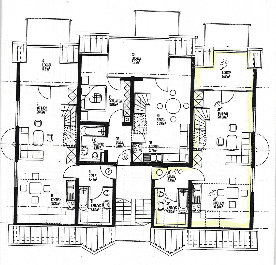 Prodej bytu 1+kk 61 m², Vacher Str. 129a, Fürth, Bavorsko Prodej bytu 1+kk 61 m², Vacher Str. 129a, Fürth, Bavorsko