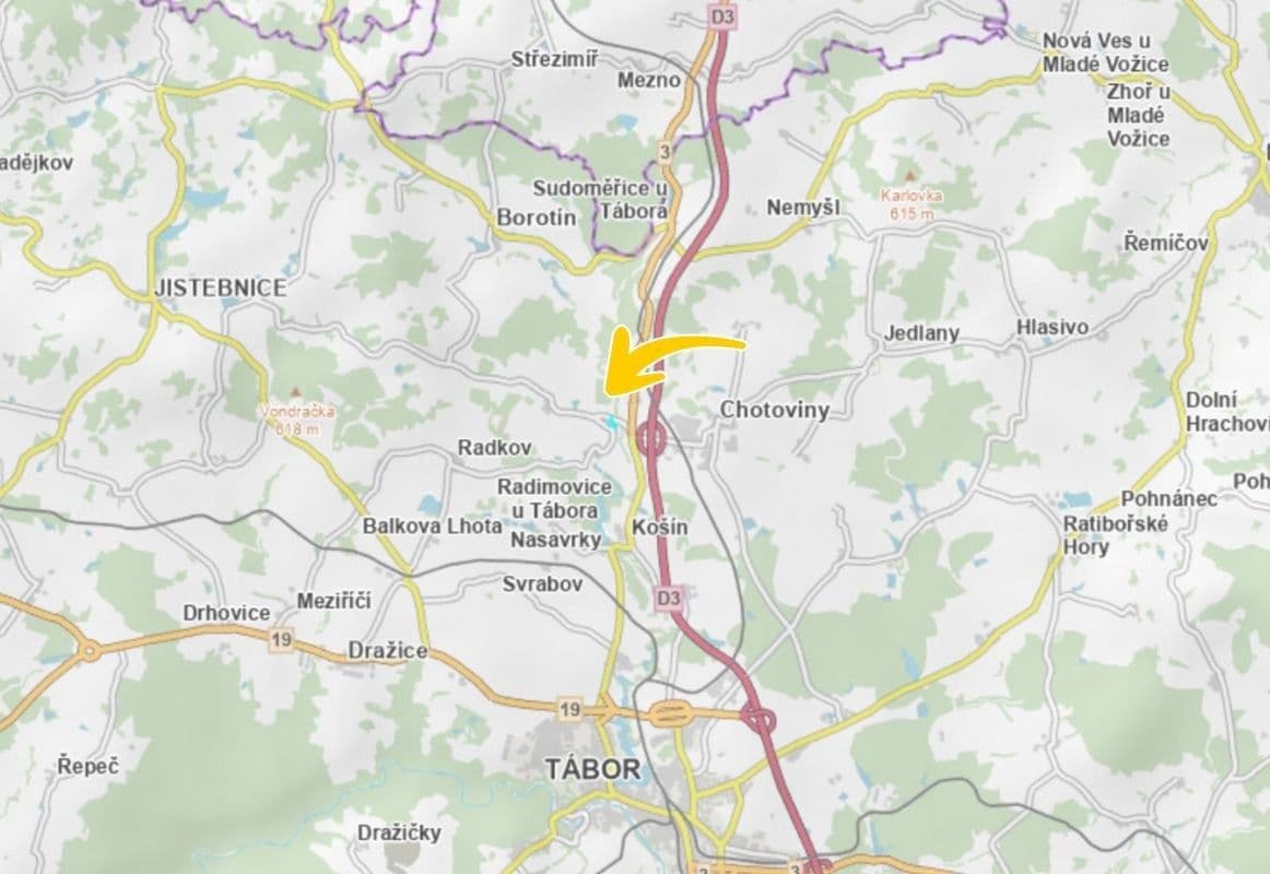 Prodej pozemku 11.922 m², Chotoviny, Jihočeský kraj Prodej pozemku 11.922 m², Chotoviny, Jihočeský kraj